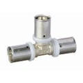 Press Fittings of Male Tee for Aluminium Plastic Pipe